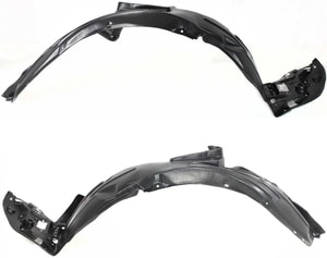 Front Fender Liner Pair/Set for 2009-2011 Sport Model, Right Passenger and Left Driver Replacement