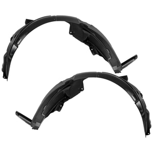 Front Fender Liner Pair/Set for Hyundai Accent 2013-2017, Right Passenger and Left Driver, Hatchback/Sedan 2014-2017, from 6-10-2013 Replacement