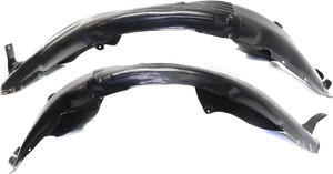 Front Fender Liner Pair/Set for Hyundai Sonata 2015-2017, Right Passenger and Left Driver, Excludes Limited, 2.4L Engine, Sport, Ultimate, Hybrid Models Replacement