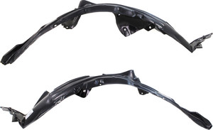 Front Fender Liner Pair/Set for 2015-2016 Auto Models, Right Passenger and Left Driver, Replacement