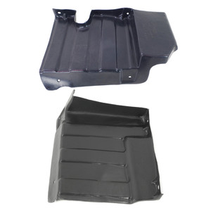 Engine Splash Shield Pair/Set for Hyundai Elantra/Elantra Coupe 2014-2016, Right Passenger and Left Driver Under Cover, Sedan - Korea/USA Built, Replacement