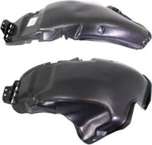Rear Fender Liner Pair/Set for Hyundai Elantra 2009-2012, Right Passenger and Left Driver Replacement