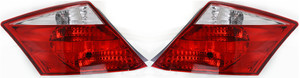 Tail Light Assembly Pair/Set for Honda Accord Coupe 2008-2010, Includes Right Passenger and Left Driver Side, Replacement