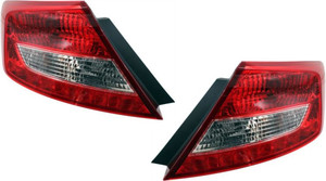 Tail Light Assembly Pair/Set for Honda Civic Coupe 2012-2013, Right Passenger and Left Driver, Replacement