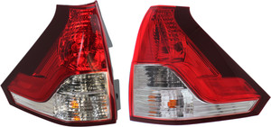 Tail Light Assembly for Honda CR-V 2012-2014, Lower Halogen, Right Passenger and Left Driver, Replacement Pair/Set