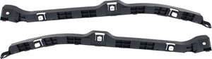 Rear Bumper Bracket Pair/Set for 2008-2012 Honda Accord, Right Passenger and Left Driver Cover Spacer, Sedan, Plastic Replacement