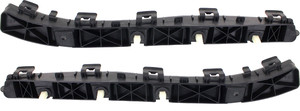 Rear Bumper Bracket Pair/Set for Hyundai Elantra Sedan, Years 2011-2016, Right Passenger And Left Driver Side, Made of Plastic, Replacement