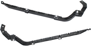 Rear Bumper Bracket Pair/Set for 2003-2005 Honda Accord, Right Passenger and Left Driver Side Spacer, Sedan/Hybrid, Replacement Bumper Brackets Made of Plastic