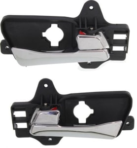 Front Interior Door Handle Pair/Set for Hyundai Elantra 2009-2012, Right Passenger and Left Driver, Chrome, Touring Model Replacement