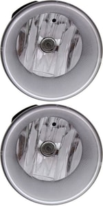 Front Fog Light Assembly for Dodge Compass/Durango 2011-2013, Right Passenger and Left Driver, Replacement Set