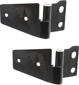 Hood Hinge Support Pair/Set for Jeep Wrangler (JK) 2007-2018, Right Passenger and Left Driver Replacement
