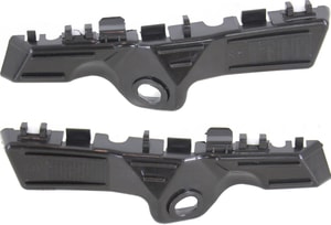 Pair/Set - Front Bumper Bracket for KIA Sorento 2011-2013, Right Passenger and Left Driver Upper Side Bracket without Sport Package, Replacement Set