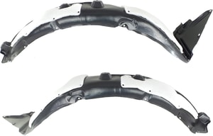 Front Fender Liner Pair/Set for 2011-2013 Optima, Right Passenger and Left Driver Side Replacement