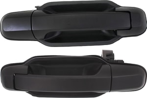 Rear Exterior Door Handle Pair/Set for KIA Sorento 2003-2009, Right Passenger and Left Driver, Primed (Ready to Paint) - Replacement