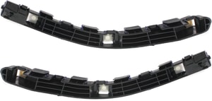 Rear Bumper Bracket Pair/Set for Kia Sportage 2011-2016, Right Passenger and Left Driver Upper Side, Plastic Replacement
