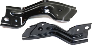 Front Bumper End Pair/Set for Lexus NX200T/NX300/NX300H 2015-2021, Right Passenger and Left Driver, Bumper Extension, Steel, Replacement
