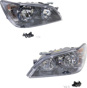 Headlight Assembly for Lexus IS300 2004-series: Right Passenger and Left Driver HID/Xenon, with HID Pair/Set, w/ Sport Package Replacement