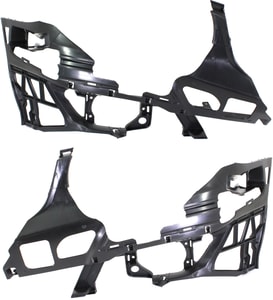 Front Bumper Bracket for Mercedes E-CLASS Sedan/Wagon 2007-2009, Right Passenger and Left Driver, Plastic Bumper Support, Outer Frame, Replacement Pair/Set