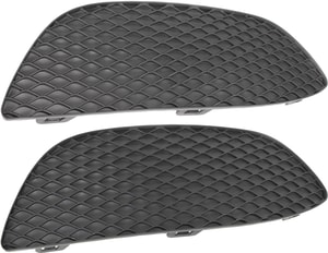 Fog Light Cover for Mercedes-Benz C300 2015-2018, Right Passenger and Left Driver, Primed (Ready to Paint) - Replacement Pair/Set