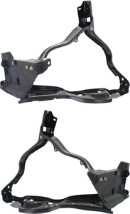 Headlight Bracket Pair/Set for Mercedes-Benz E-Class 2014-2016, Right Passenger and Left Driver Side, Pack of 2 Replacement