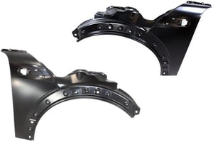 Pair/Set - Front Fender Primed (Ready to Paint) for Cooper 2007-2015, Left Driver and Right Passenger Replacement
