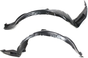 Front Fender Liner Pair/Set for 2009-2011 Mazda 6, Right Passenger and Left Driver, Fit 16-Inch Wheels, Replacement