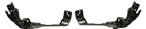 Steel Radiator Support Pair/Set for Mercedes-Benz E-Class 2003-2009, Right Passenger and Left Driver, Sedan/Wagon - Replacement