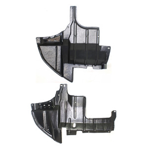 Front Engine Splash Shield Pair/Set for 2003-2006 Mitsubishi Outlander, Right Passenger and Left Driver Replacement