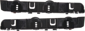 Front Bumper Bracket Pair/Set for 2007-2012 Nissan Altima, Right Passenger and Left Driver Side, Sedan - Replacement