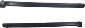 Rocker Panel Molding Pair/Set for 2007-2012 Nissan Altima Sedan, Right Passenger and Left Driver, Primed (Ready to Paint) Replacement
