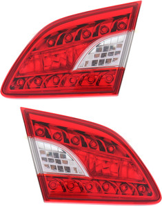 Tail Light Assembly for Nissan Sentra 2013-2015, Inner, Right Passenger and Left Driver, Replacement Pair/Set