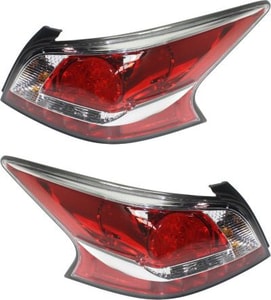 Tail Light Assembly for Nissan Altima 2014-2015, Halogen, Right Passenger and Left Driver, Pair/Set of 2 Replacement