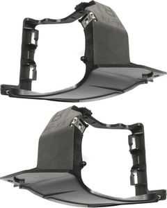 Fog Light Bracket Pair/Set for Subaru XV Crosstrek 2013-2016, Right Passenger and Left Driver, Plastic, Fits 2014-2016 Hybrid Model, Replacement