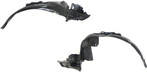 Front Fender Liner Pair/Set for 2004-2005 Subaru Impreza Sedan, Right Passenger and Left Driver Sides, Replacement