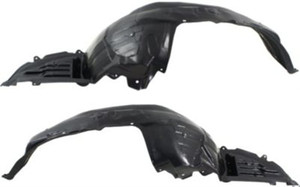 Front Fender Liner Pair/Set for 2008-2010 Subaru Impreza, Right Passenger and Left Driver, Suitable for WRX STI Models, Replacement