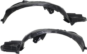 Front Fender Liner Pair/Set for Subaru Impreza WRX Models, Years 2011-2014, Includes Right Passenger and Left Driver Sides, Replacement