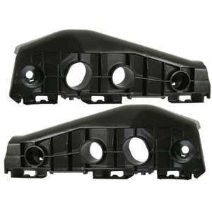 Front Bumper Bracket Pair/Set for Toyota Corolla 2009-2010, Right Passenger and Left Driver Replacement