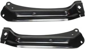 Front Bumper Bracket Support Pair/Set for 2012-2015 Toyota Tacoma Base, PreRunner, TRD Pro Models - Right Passenger and Left Driver Side Replacement