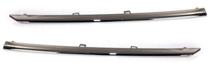 Front Fog Light Molding Pair/Set for 2012-2014 Toyota Camry SE/SE Sport, Right Passenger and Left Driver, Chrome, Excludes Hybrid SE Model, Replacement