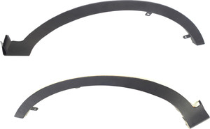 Front Wheel Opening Molding Assembly Pair/Set for Toyota RAV4 2013-2015, Right Passenger and Left Driver, Textured, North America Built, Replacement
