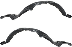 Front Fender Liner Pair/Set for Toyota Corolla 2014-2016, Right Passenger and Left Driver Side Replacement