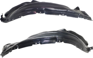 Front Fender Liner Replacement Pair/Set for Toyota Tundra 2014-2021, Includes Right Passenger and Left Driver Rear Section, Suitable with or without Cold Climate Specification