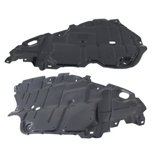 Engine Splash Shield Pair/Set for 2007-2011 Toyota Camry, Right Passenger and Left Driver Under Cover, Suitable for Japan/Built Vehicles in USA from 03/09 to 09/11, Replacement