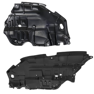 Engine Splash Shield Pair/Set for Toyota Camry 2012-2014, Under Cover, Right Passenger and Left Driver - Replacement