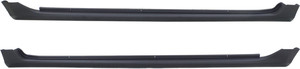 Rocker Panel Molding Pair/Set for Toyota Corolla 2009-2013, Right Passenger and Left Driver, Primed (Ready to Paint), North America Built, Except S/XRS Model, Replacement