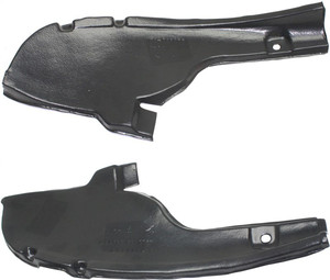 Rear Fender Liner Right Passenger and Left Driver for Toyota Yaris Hatchback 2007-2008, Bumper Seal Replacement Pair/Set from 01-2007