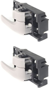 Front and Rear Interior Door Handle Pair/Set for Toyota Avalon (2000-2004) and Sequoia (2001-2007), Right Passenger and Left Driver Side, Replacement