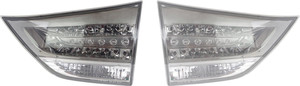Tail Light Assembly Pair/Set for 2011-2020 Toyota Sienna SE Model, Inner, Right Passenger and Left Driver, Replacement