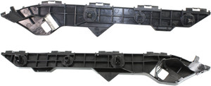Pair/Set - Rear Bumper Bracket Side Support for Toyota Corolla 2009-2013, Right Passenger and Left Driver, Plastic Replacement Set