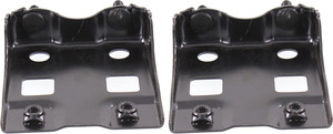 Rear Bumper Bracket Pair/Set for Toyota Tundra 2014-2018, Right Passenger and Left Driver Extension Bracket, Steel Replacement